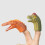 10Pcs Barns Fingersdockor Simulerad Dinosaurie Gummithumb Leksaker 9
