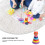 Conjunto Brinquedo Empilhamento Educativo Blocos 11