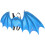 Dragonvinge Prop Kostym Prop Halloweens Kostymaccessoar 6
