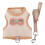 Adjust Small Animal Harness Leash Rabbit Training Vest-khaki L 1