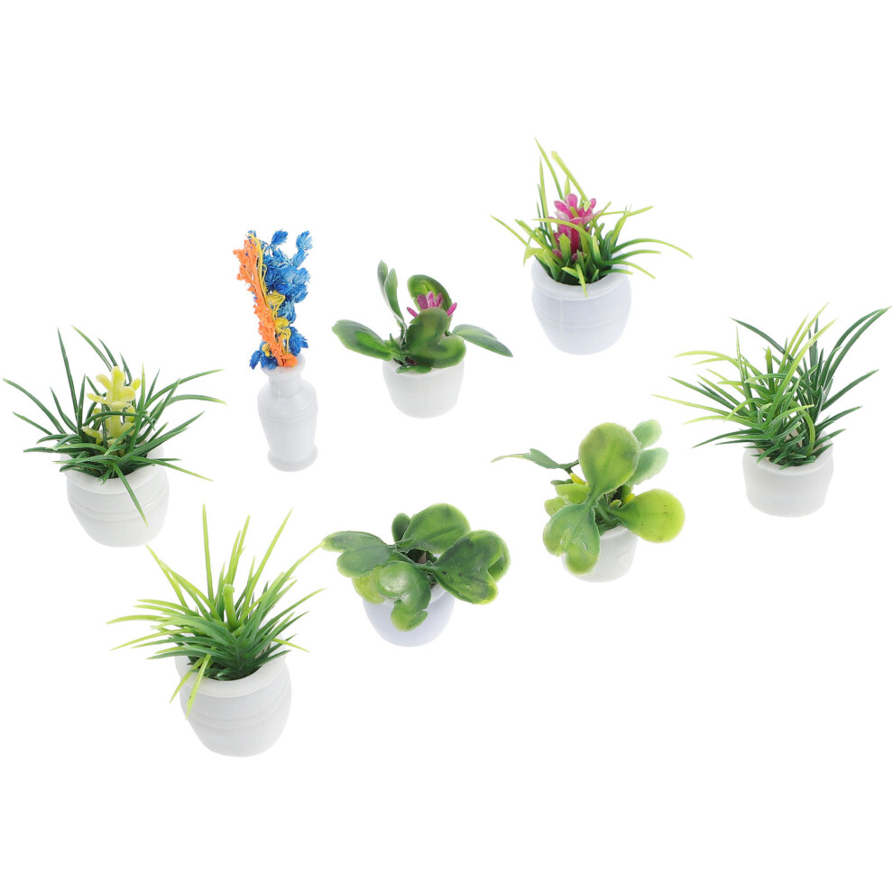 Photos - Other Toys 16 Pcs Mini Plant Model Miniature House Decor Random Style