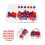 One Set Colorful Plastic Numbered Table Tennis Balls For Game 2
