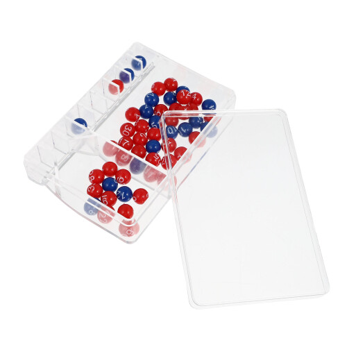 One Set Colorful Plastic Numbered Table Tennis Balls For Game 2
