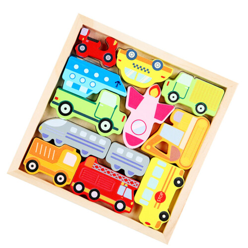 Juguete Educativo De Madera Multicolor Para Niños 1