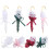4Pcs Mini Paraplymodeller, Scendekoration, Diy-dekorationer 3