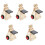 5 Sets Assembled Food Robot Science Experiment Toy 5