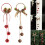 Distinctive Coffee Tone Christmas Hanging Bells For Tree-Coffee 3