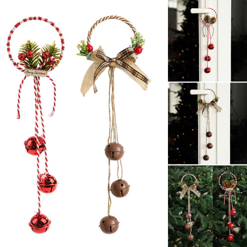 Distinctive Coffee Tone Christmas Hanging Bells For Tree-Coffee 2