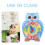Brinquedo Educativo De Relógio Com Animais E 1-12 8