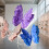 Large Artificial Butterfly Wall Decoration For Elegant-Yellow 7