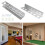 Acrylic Cue Holder Wall Mounted Billiard Stick Organizer Pool 7
