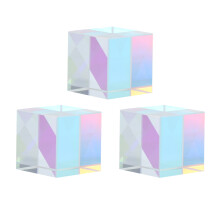 3 Sztuki Sześcianu Optycznego Ze Szkła RGB Do Rozproszenia Światła