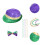 1 Set Mardi Gras Slips Halsband Hatt Kappsats 4