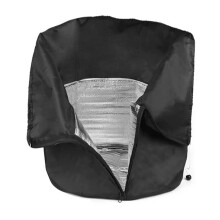 Beschermende plantenhoes Plantenbeschermhoes voor-Zwart 65X70cm