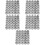 150 Pcs Simulation Mini Brick Model Sand Table Decorations 9