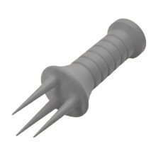 Plant Digging Fork Manual Cultivator-grey 3.3cmx3.3cmx10cm