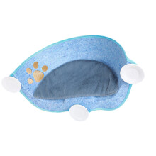 Pet Lounging Spots Bed Window Sleep Nest Hammock for-Blue