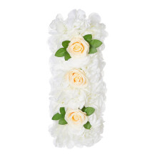 Realistic Artificial Floral Arrangement Delicate Silk-005 white