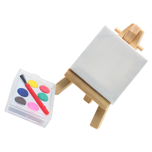 Conjunto De Mini Prancheta Para Pintura De Casa Miniatura
