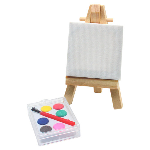 Conjunto De Mini Prancheta Para Pintura De Casa Miniatura 2