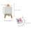 Conjunto De Mini Prancheta Para Pintura De Casa Miniatura 2