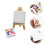 Conjunto De Mini Prancheta Para Pintura De Casa Miniatura 4