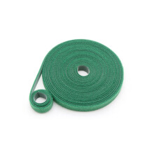 User Friendly Nylon Plant Support Tie Rings Fastener-Green 2M