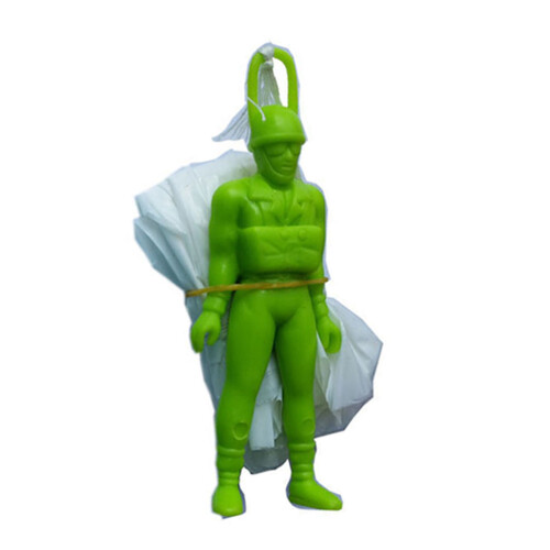 24Pcs Minibarn Fallskärm Kastlek Soldatfigur 2
