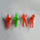 24Pcs Minibarn Fallskärm Kastlek Soldatfigur 5