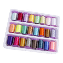 24 Spools Embroidery Thread Polyester Thread-Section B