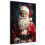 (40x60cm) Wandbild, Weihnachtsmann Geschenke Winter 1