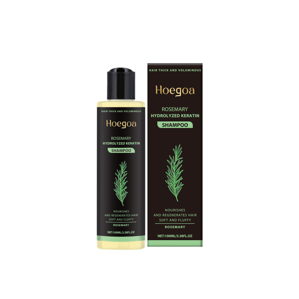 Leatpharkee Organic Rosemary Hair Growth Shampoo With Hydrolyzed Keratin For Damaged Hair Anti-Hair Loss