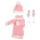 1 Set Pullover Kleid Mit Puppenschuhen Für Mädchenpuppe 3