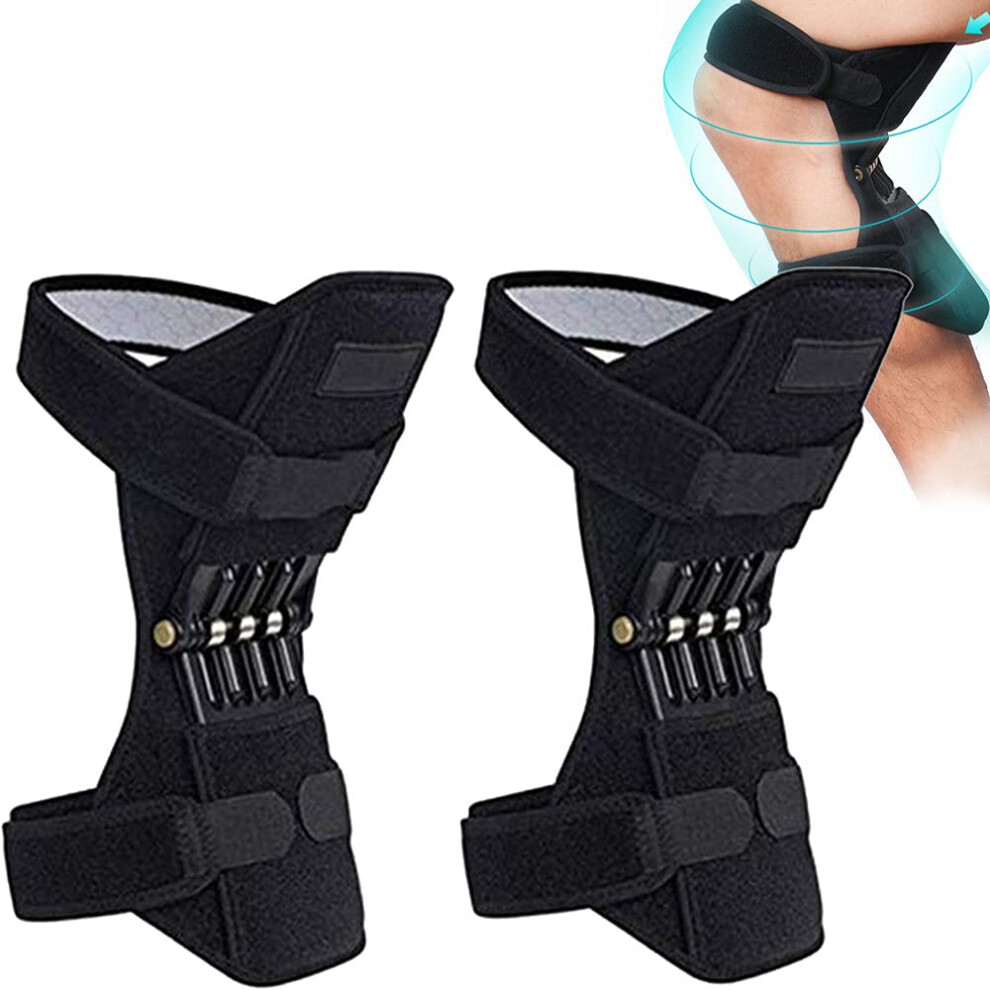 Knee Support Brace For Men And Women, 3Spring Rebound Joint Support For Osteoarthritis, Squat Mountaineering