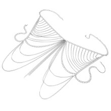 1 Vrouwen Geborduurde Borstketting Modieuze Legering Body