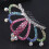 Crown Tiara Kopfschmuck Farbenreich 4