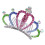 Crown Tiara Kopfschmuck Farbenreich 7