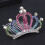 Crown Tiara Kopfschmuck Farbenreich 9