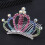 Crown Tiara Kopfschmuck Farbenreich 3
