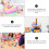 2 Sets Holz- Mit Bunter Handspielzeug Für Kinder 10