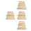 24 Pièces Plateau De Domino En Fait Main Multi- 9
