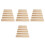 24 Pièces Plateau De Domino En Fait Main Multi- 8