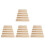 24 Pièces Plateau De Domino En Fait Main Multi- 10