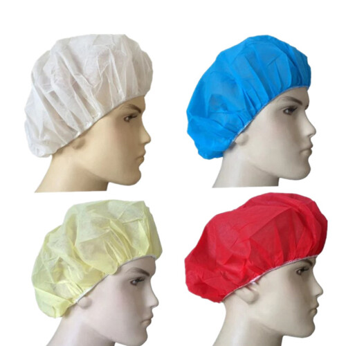 100 Stks Wegwerp Non-Woven Hoed Stofdicht Voor 1