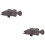 2Pcs Fish Figurine Simulation Grouper Plastic Model Decor 8