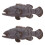 2Pcs Fish Figurine Simulation Grouper Plastic Model Decor 7