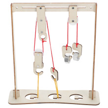 1 Set Diy Rollenmodellbaukasten Für Physikexperimente Mit Halterung