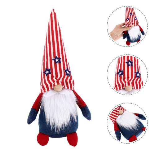 1St Unabhängigkeitstag Gnome Puppe Plüsch 1