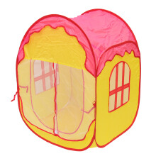 Maison De Jeu Enfant Pliable Piscine À Balles Rose
