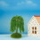 6Pcs Mini Willow Trees For Sand Table And Architecture Models 5